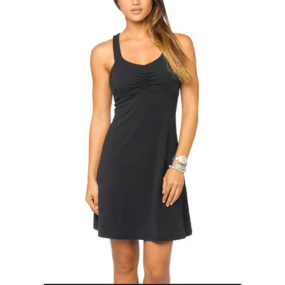 PrAna Black Shauna Everyday Dress - Picture 1 of 7